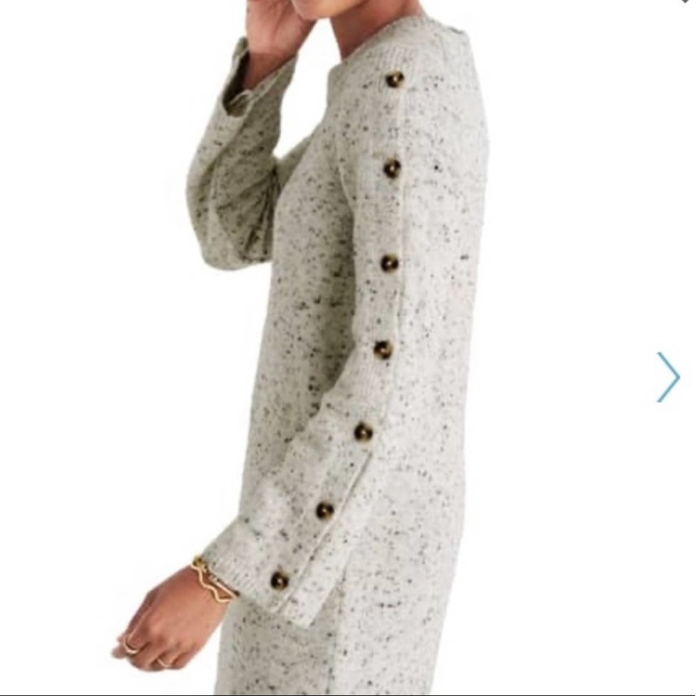 Madewell Donegal Bell-Sleeve Sweaterdress - XS